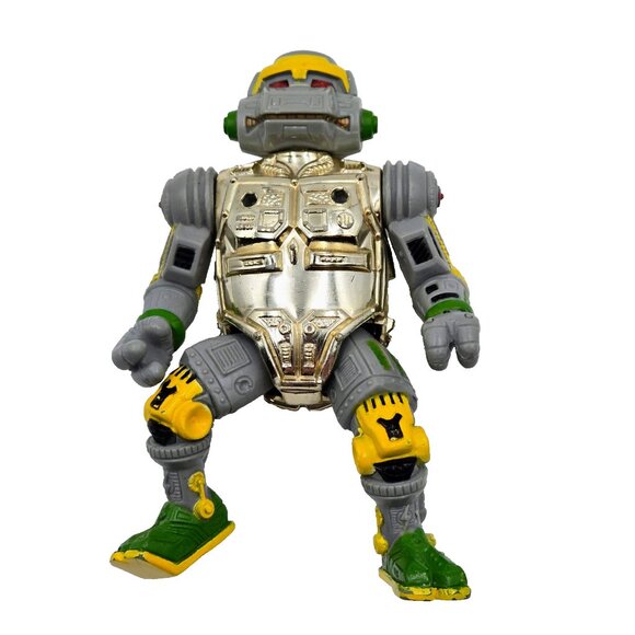 Vintage 1989 Teenage Mutant Ninja Turtles TMNT METALHEAD “Eyes Glow” No Accessor - Picture 1 of 12